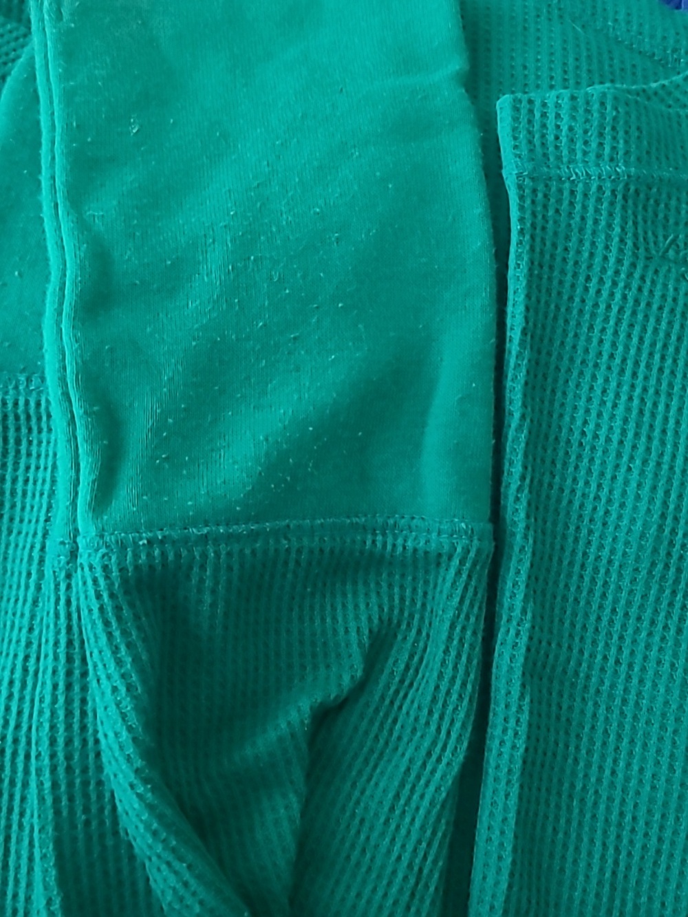 AEROPOSTLE Henley Thermal Long Sleeves. All 3! Green Blue Black Sz L - Picture 5 of 6